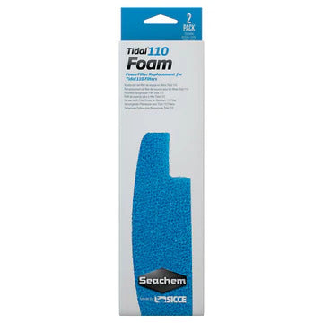 Seachem Tidal 110 Foam for the Tidal 110 External Filter 2 Pack