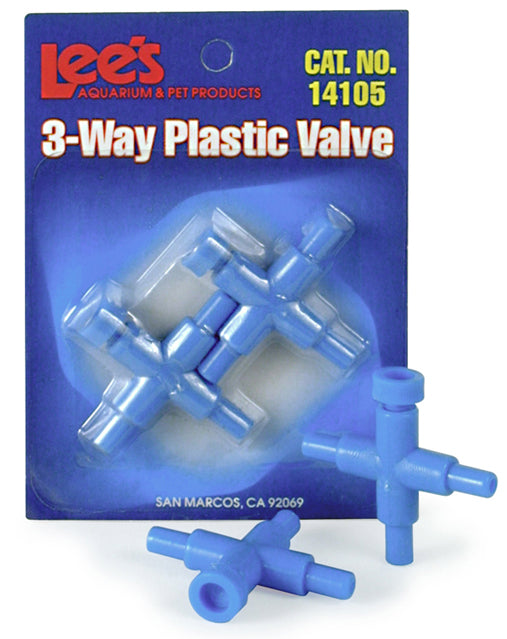 Lee's 3-Way Plastic Valve : 2 pk