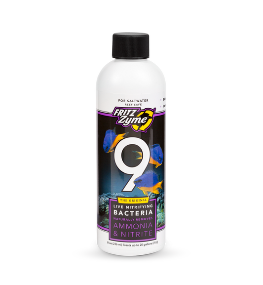 FritzZyme 9 Saltwater Nitrifying Bacteria : 8oz