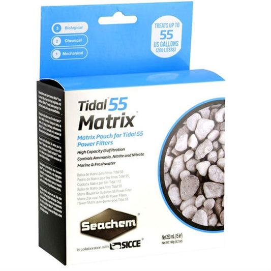 Seachem Tidal 55 Matrix Filter Media for the Tidal 55 External Filter