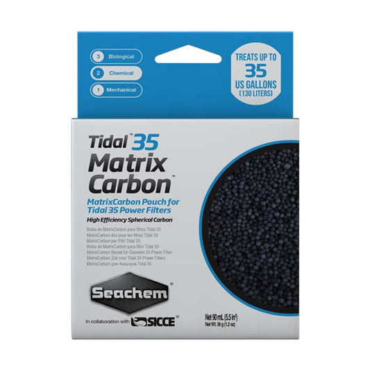 Seachem Tidal 35 Matrix Carbon Pouch for Tidal 35 External Filters