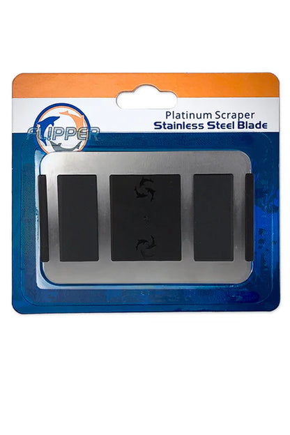 Flipper Platinum Scraper Stainless Steel Blade