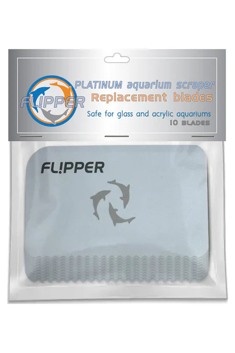 Flipper Platinum Scraper Replacement Blades : 10pk